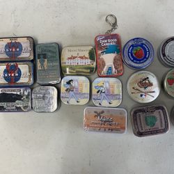 Mints brand new tins lot of 16 Coral Springs 33071