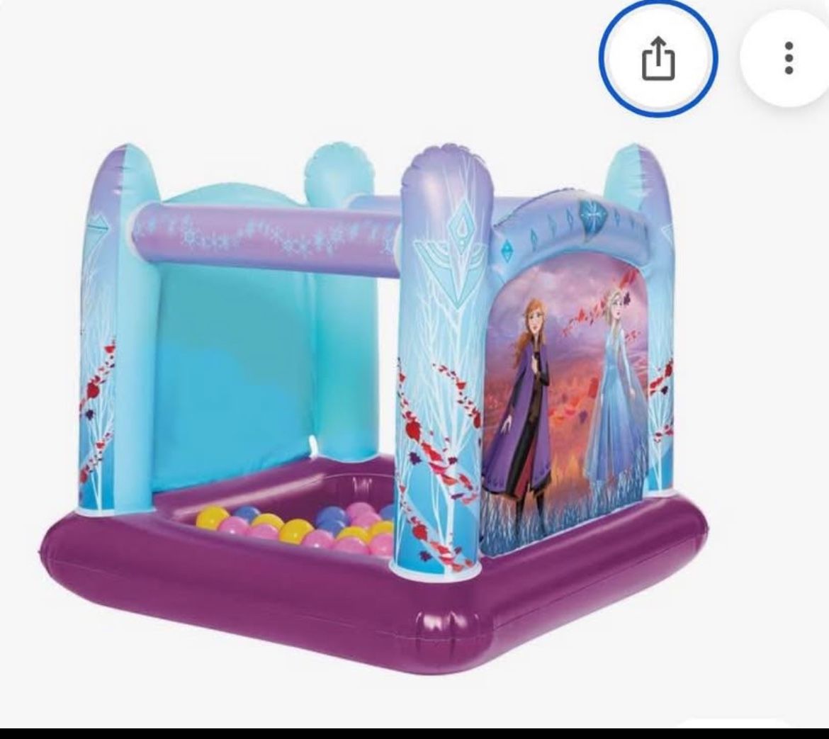Frozen Blow Up Ball Pit 
