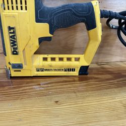 DEWALT 5-in-1 Multi-Tacker and Brad Nailer