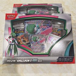 Pokemon Iron Valiant ex Box 
