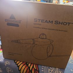 Natural Portable Steam Cleaner with 7 tools for tile, grout, windows, bathrooms, kitchen, auto