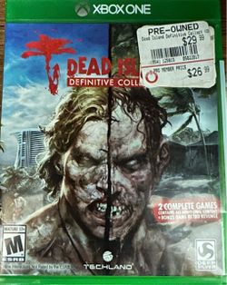 Dead Island Definitive Collection - Xbox One (Remastered Zombie Action / 2 Games)