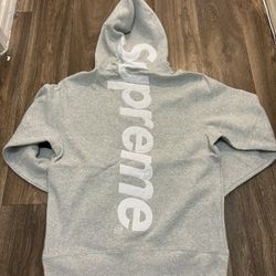 Supreme Hoodie Grey - Size Large