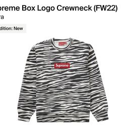 Zebra supreme bog Logo Crewneck 