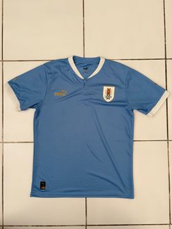Authentic Player Version Uruguay home jersey
