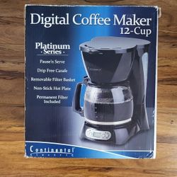 Digital Coffee Maker 12 Cup, Brand New ( Price Firm!)