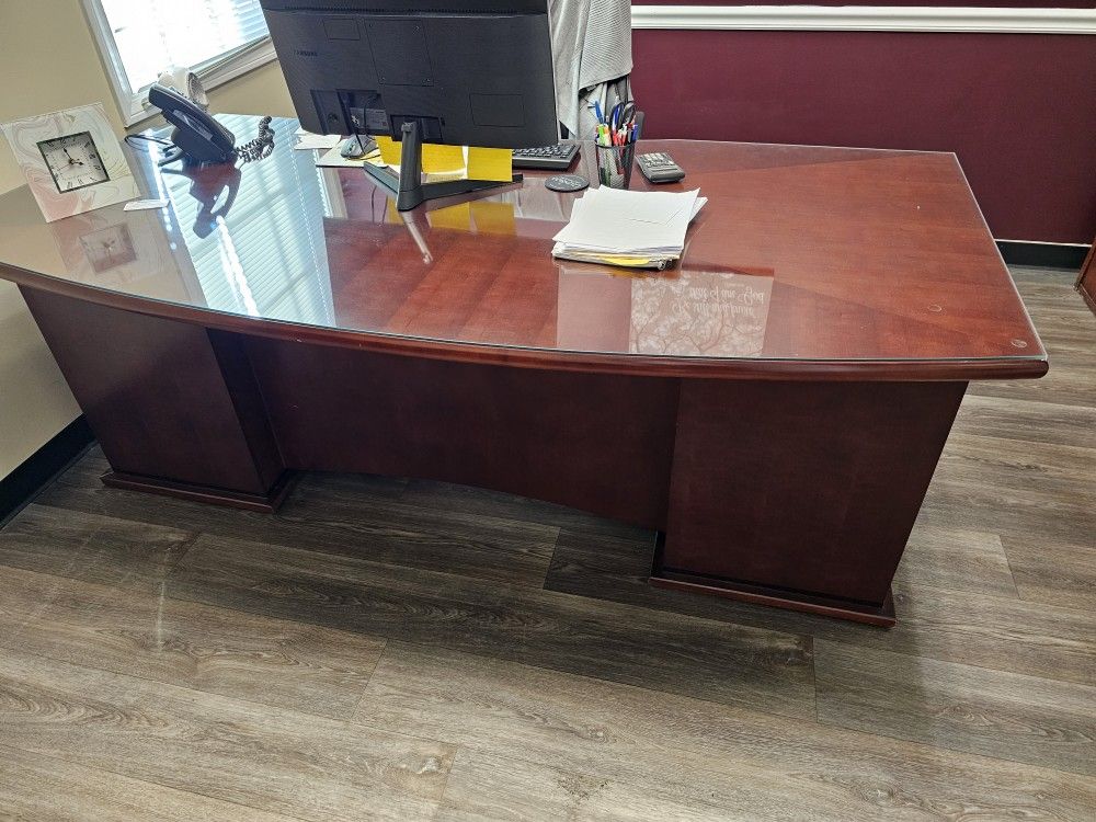 Solid Mahogany Wood EXECUTIVE Desk