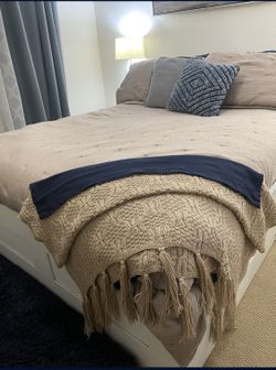 Queen Bed Frame And Night Stands