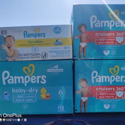 Pampers Size 6 BUNDLE ½ OFF Retail $$$