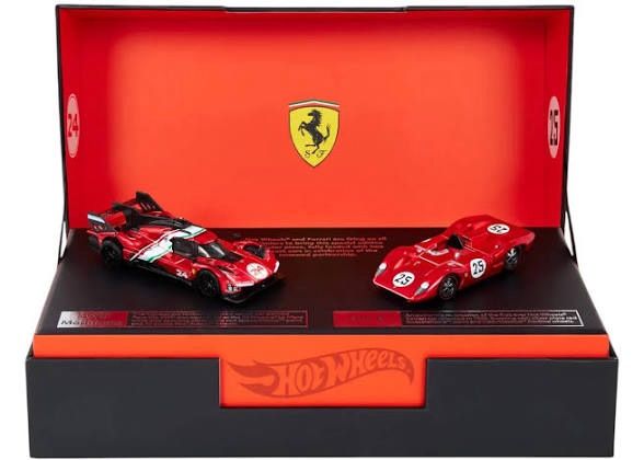 Hot Wheels x Ferrari Heritage Set Mattel