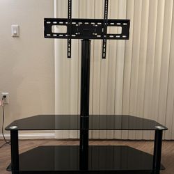 Stained Glass TV Stands, Black