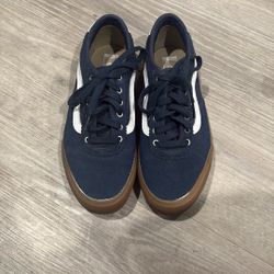 Blue Canvas Vans