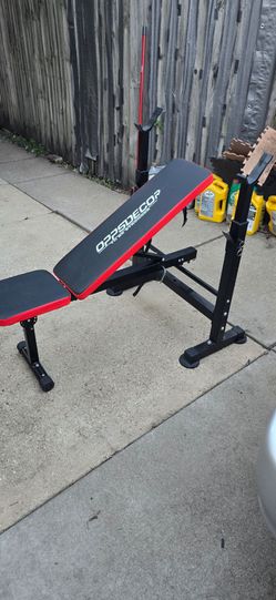 Foldable weight bench- Read full description