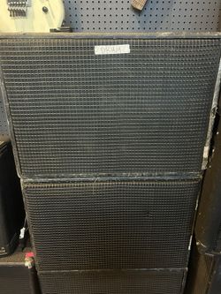 2 Way Passive Stage Monitors Speakers Speak On Connections 