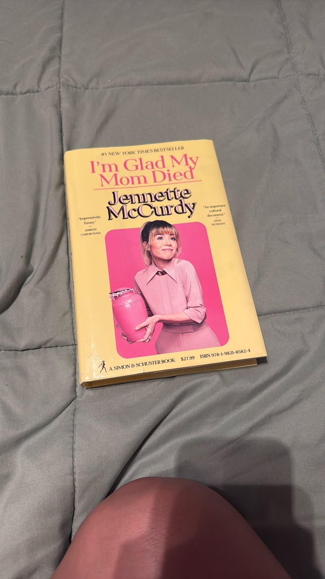 I’m Glad My Mom Died Book By Jennette McCurdy