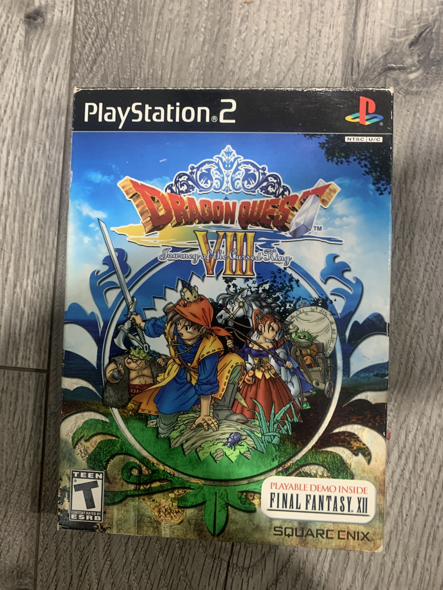 Dragon Quest VIII: Journey of the Cursed King w/Demo (Playstation