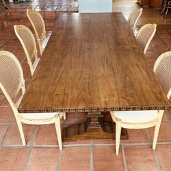 Kreiss Collection Deauville Table - Beautiful Wood Grain