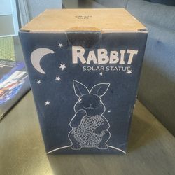 Rabbit Solar Light Figure 