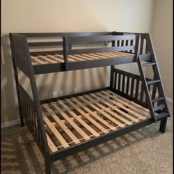 Twin Over Full Bunk Bed $39 Takes It Home 
