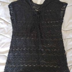 Black Swimsuit Cover