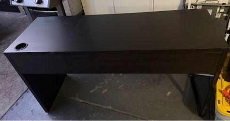 Modern Black Desk + Office Chair