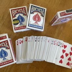Bicycle Playing Card 1 Brand New 3 Used Excellent 