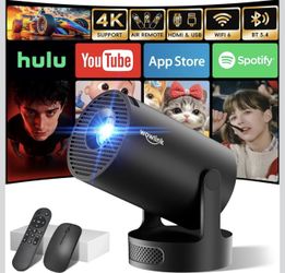 New Mini Projector with WiFi and Bluetooth