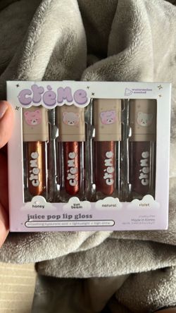 Creme juice pop lip gloss