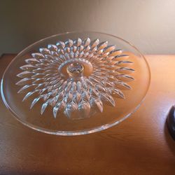 Glass Cake Plate/Stand(Can Pick Up or meet on Thursday, Friday, or Saturday