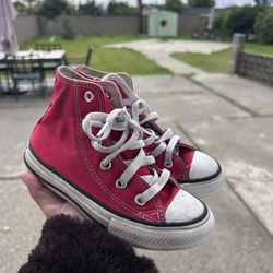 Red Toddler Converse 
