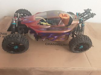 Ofna Ultra LX Pro Nitro RC buggy no controller