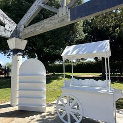 Candy Cart + Treat Wall