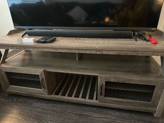 Wood TV Stand