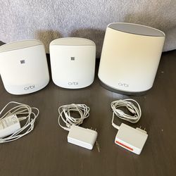 Netgear Orbi WiFi 6 Mesh System – RBR750 Router + 2 RBS350 Satellites