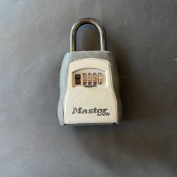 Master Lock box