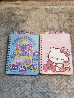 2 sanrio hello kitty and friends journals