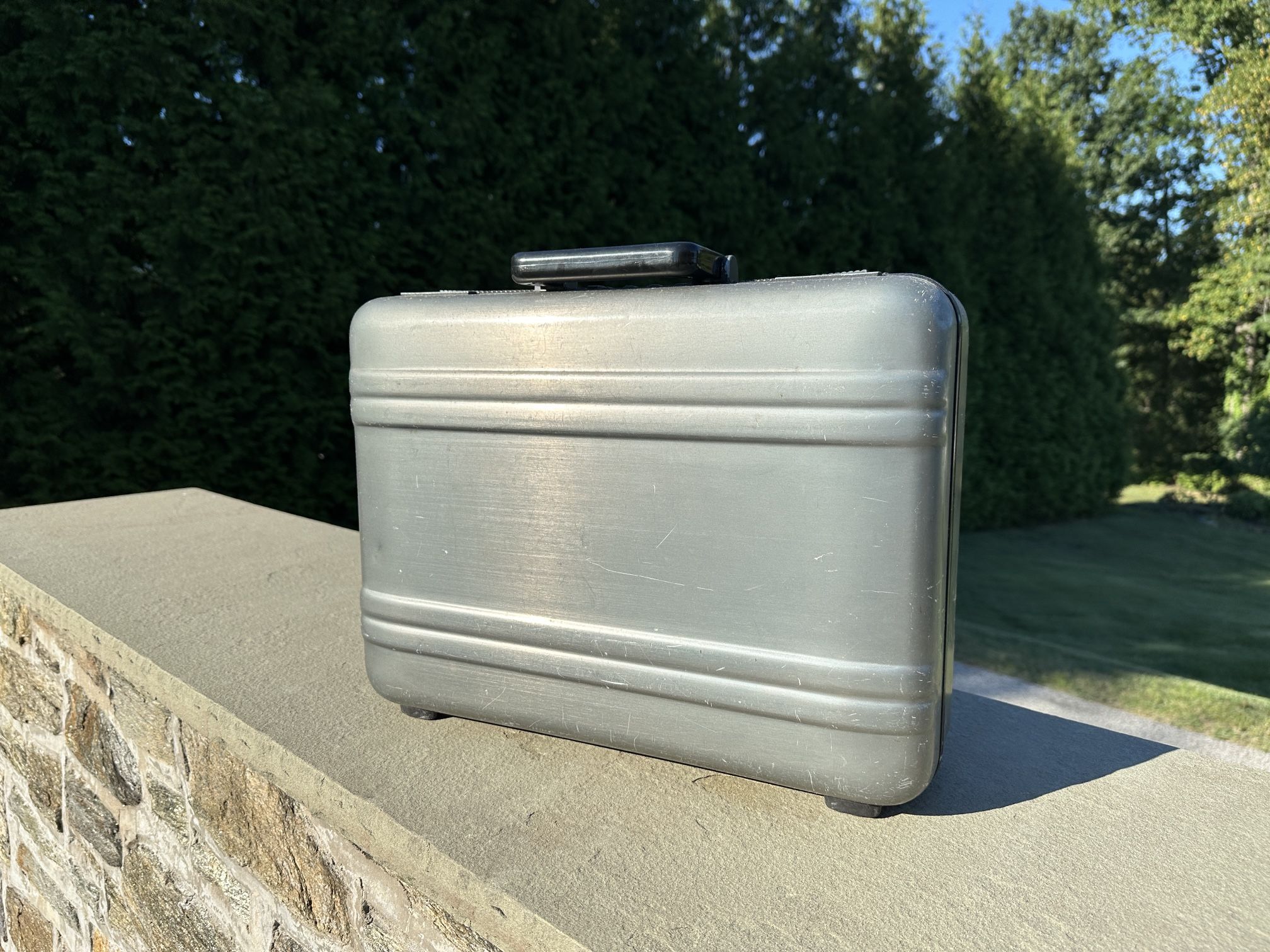 Zero By Haliburton Metal Briefcase