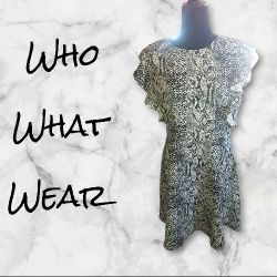 Animal Print Sheath Dress