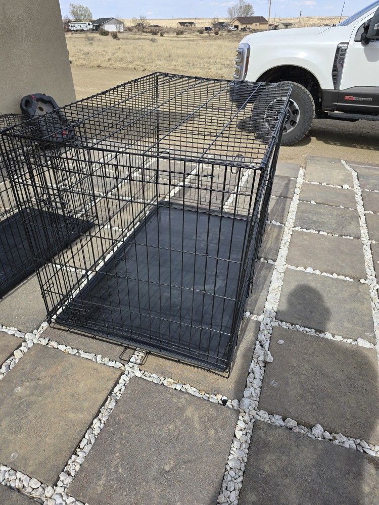 Pet Crate 30 Wide x48in Long x 32in High.