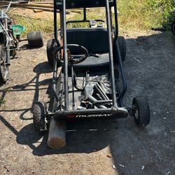 Go kart, new engine, new tires