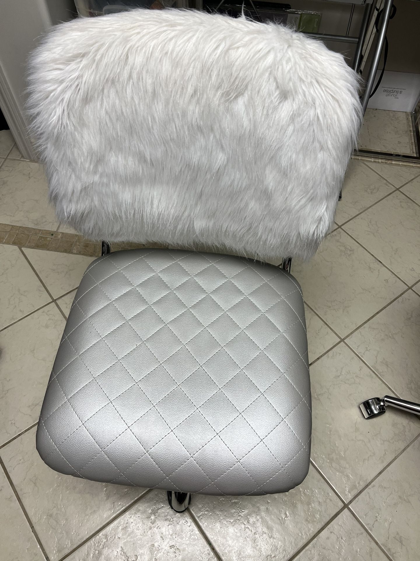 Faux Fur Office Chair