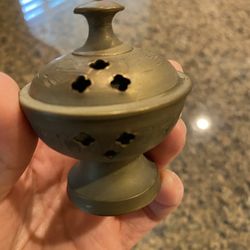 Vintage Brass Incense Burner Holder 