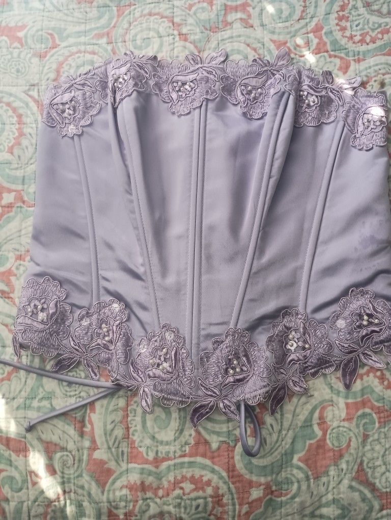 Brand New Purple Corset Size M