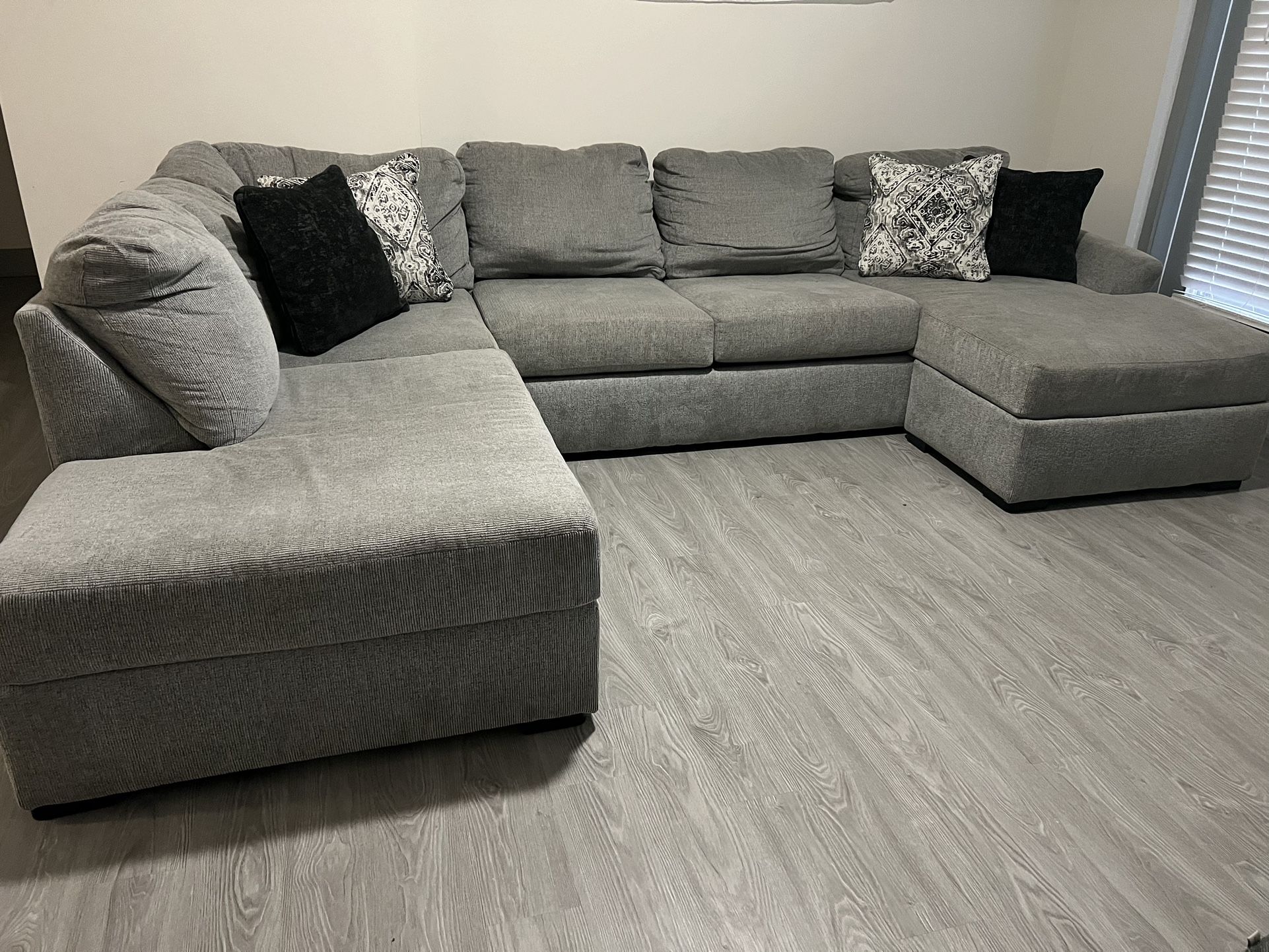 Gray Sectional Couch