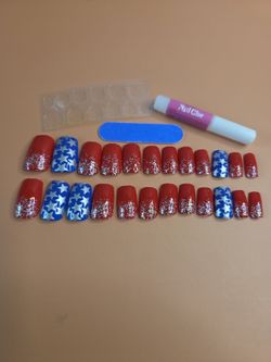 Patriotic Nail Kit #7