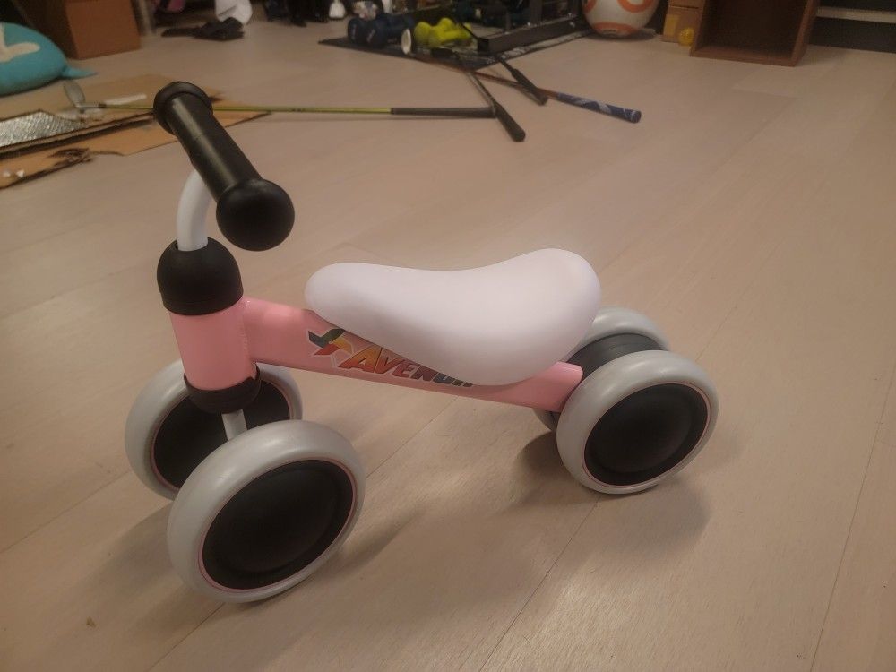 Avenor Baby Balance Bike for 1 Year Old, 10-24 Month, 4 Wheels