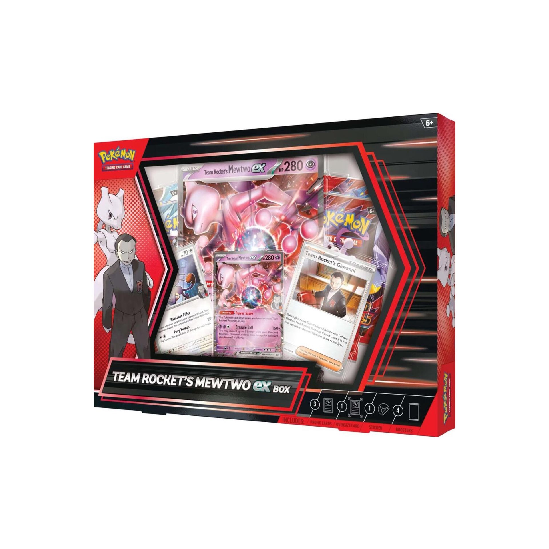 Pokemon TCG: Team Rockets Mewtwo Ex Box New