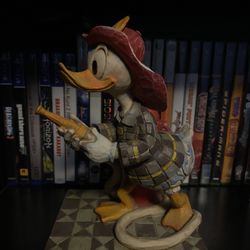Disney Jim Shore Donald Duck Fireman - Ever Willing Ever Ready - Disney Showcase