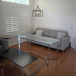 Living Room 2 Seater Sofa (3 Sofas For Sale Individually And/Or Collectively As A Set) Brand New Furniture Used In Residential Property Staging Only