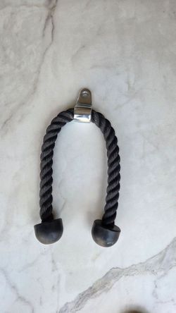 Tricep Rope pull down attachment